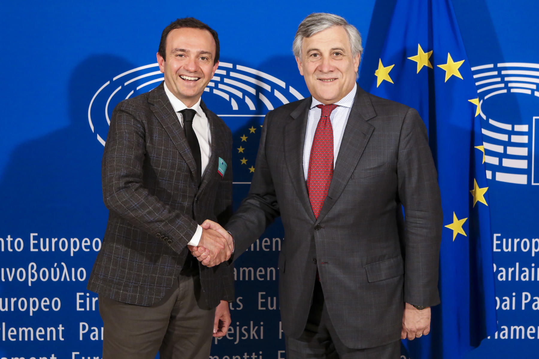 CEC President Sagripanti meets EP President Tajani to urge for access to strategic markets and support to footwear SMEs